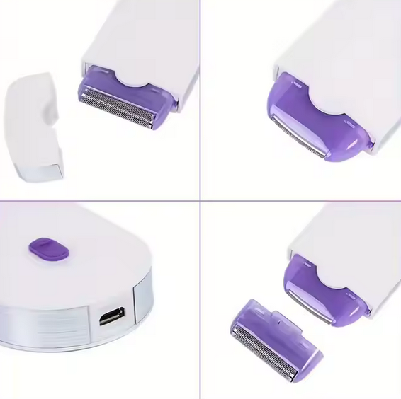 Laser Touch Schmerzloses USB wiederaufladbarer Haarentferner