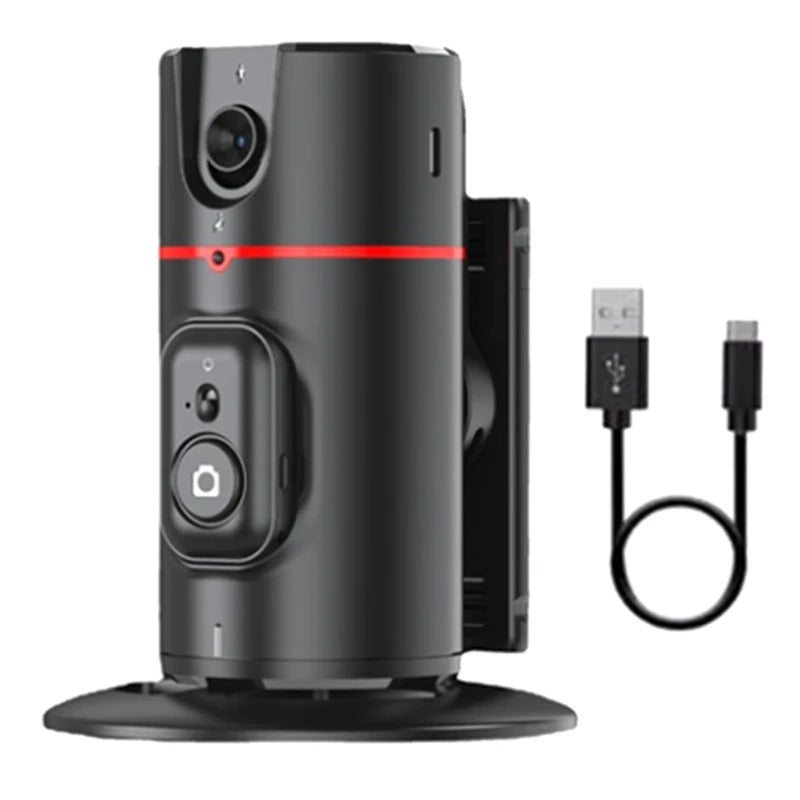 Desktop-Telefonständer, automatische Gesichtsverfolgung, 360° Rotation