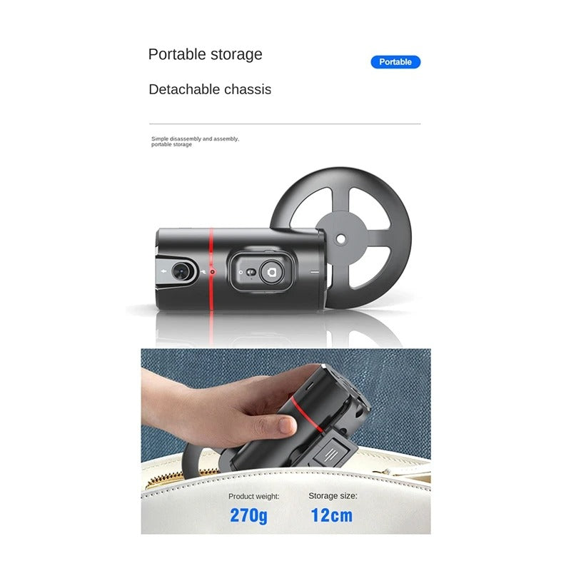 Desktop-Telefonständer, automatische Gesichtsverfolgung, 360° Rotation