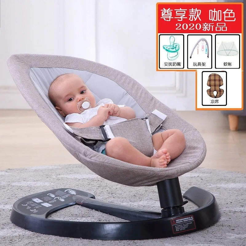 Babyschaukel mit rotierendem Funktion und hängende Spielzeuge