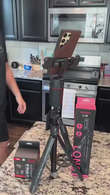 Desktop-Telefonständer, automatische Gesichtsverfolgung, 360° Rotation
